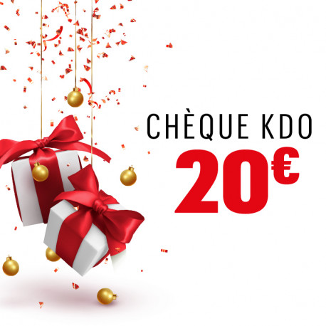 chèque KDO 20 euros