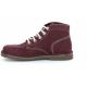 LEGENDIKNEW BORDEAUX FONCE   mi montant lacet KICKERS