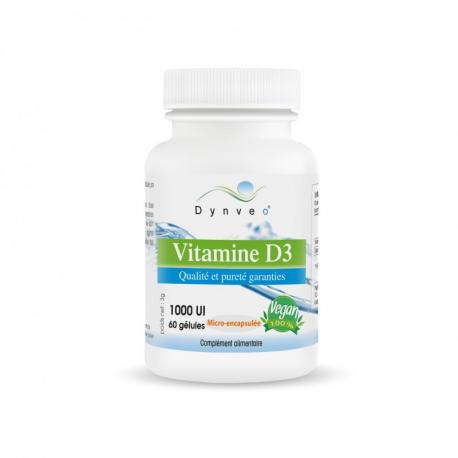 DYNVEO - Vitamine D3 végétale 1000 Ul - 60 gélules