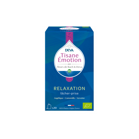 DEVA Tisane Emotion Relaxation aux élixirs floraux