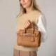 SAC A MAIN PYLA-LOSANGE MINI MAC DOUGLAS CAMEL-ML20