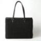 SAC PORTE EPAULE TAOS -BRYA M MAC DOUGLAS NOIR MATELASSE