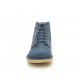 ORILEGEND NUBUCK BLEU CAMEL ROUGE avec FLEURS mi montant lacet KICKERS