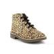 LEGENDIKNEW BEIGE LEOPARD mi montant lacet KICKERS