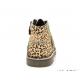 LEGENDIKNEW BEIGE LEOPARD mi montant lacet KICKERS