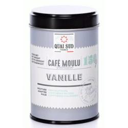 Café moulu aromatisé vanille - Quai Sud - 150 g