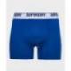 Lot de deux boxers en coton biologique Dual Logo SUPERDRY