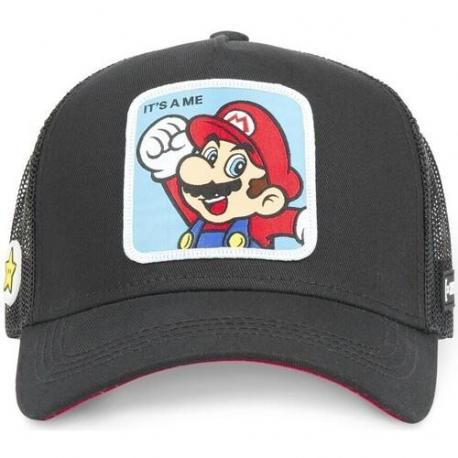 Casquette Trucker Super Mario It's Me Noir CAPSLAB