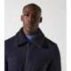 Blouson en laine col sherpa marine MATHIAS