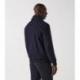 Blouson en laine col sherpa marine MATHIAS