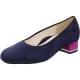 Escarpins ou ballerines 21838-23  Escarpins GRAZ Bleu Night/Fushia  ARA Talon carre 3.5cm