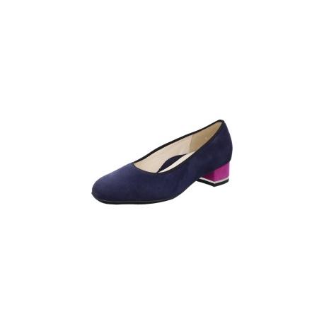 Escarpins ou ballerines 21838-23  Escarpins GRAZ Bleu Night/Fushia  ARA Talon carre 3.5cm