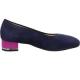 Escarpins ou ballerines 21838-23  Escarpins GRAZ Bleu Night/Fushia  ARA Talon carre 3.5cm