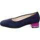 Escarpins ou ballerines 21838-23  Escarpins GRAZ Bleu Night/Fushia  ARA Talon carre 3.5cm