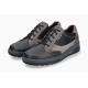 Sport lacet PACO noir MEPHISTO bicolore Cuir Noir/Gris homme semelle amovible