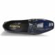 Mocassins mors chaîne VEILLE Cuir Vernis Marine JB MARTIN Plat femme collège