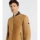 Blouson col teddy camel IZAC