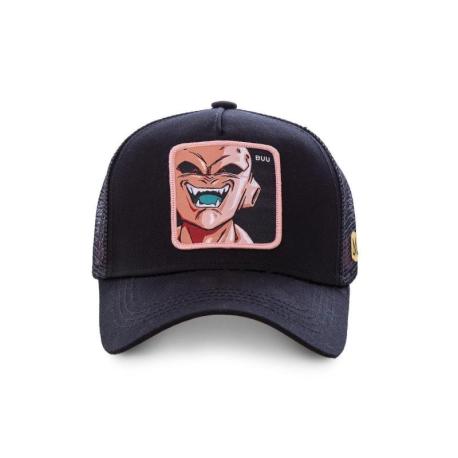 Casquette Trucker Dragon Ball Z Buu Snapback Noir Capslab