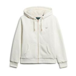 SUPERDRY Sweat à capuche zippé en peau lainée Essential