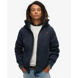 SUPERDRY Bomber à capuche en maille contrecollée