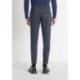 PANTALON « ASHE » SUPER SKINNY FIT EN JERSEY BLEU MARINE