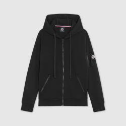 HOODIE ZIP 23 BLACK