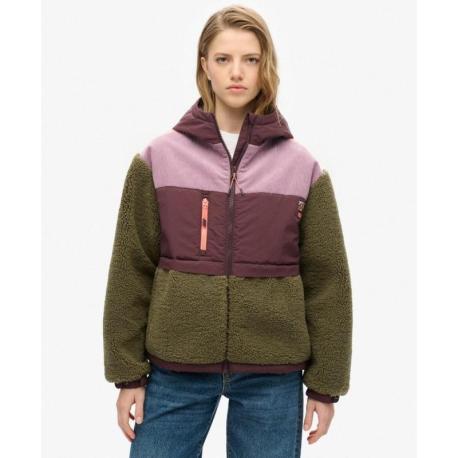 SUPERDRY Veste polaire à capuche