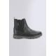 KICK DECKFIT NOIR BOTTINES CUIR FEMME semelle crantée Chelsea KICKERS