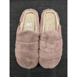 Mule La Maison de l'Espadrille 9022 fausse fourrure Rose 9022