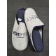 Mule fantaisie d'intérieur Homme PERE-FECT Grise/Marine 2512 La Maison de l'Espadrille 