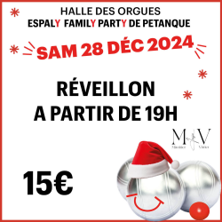 Réveillon du 28 décembre 2024 Espaly Family