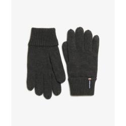 SUPERDRY Gants en maille à logo Essential