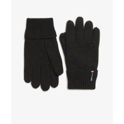 SUPERDRY Gants en maille à logo Essential