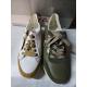 Basket SAPPORO Blanc/Gold 27534 - 14 H ARA SHOES bicolore semelle amovible