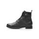 Bottines lacet + zip LIVERPOOL cuir noir ARA lacet + zip 39507-01 highsoft