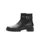 Bottines TULSA Cuir noir 29512-01 ARA SHOES Fermeture éclair semelle amovible jolie boucle côté 