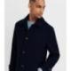 IZAC Manteau long droit marine