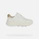 Baskets NEBULA 2.0 x GEOX femme sneakers à plateforme Lacet Blanc/or 45NHB C1000