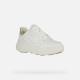 Baskets NEBULA 2.0 x GEOX femme sneakers à plateforme Lacet Blanc/or 45NHB C1000