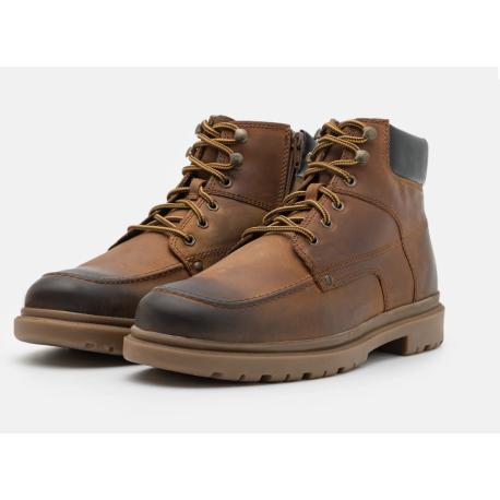 Geox ANDALO D - Bottines à lacets - browncotto U26DDD C6003