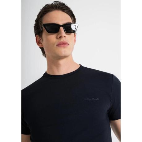 T-shirt superslim bleu nuit Antony Morato