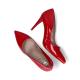 Escarpin G 8 REGINE femme BERMILLON CHAROL VERNIS ROUGEGIULIA mode élégance confort talon haut 8cm