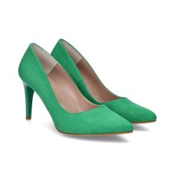 Escarpin G 8 REGINE femme GRASS VERT ANTE GIULIA mode élégance confort talon haut 8cm